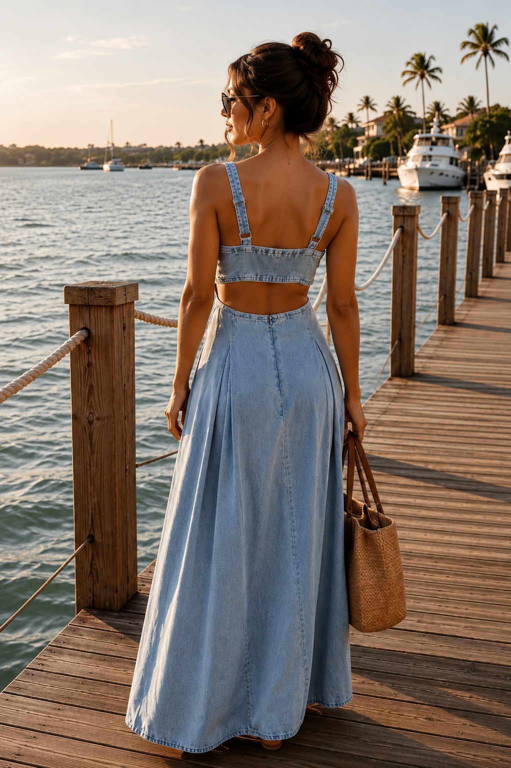 Capri Denim Dress